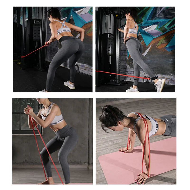 Resistance Bands - Heavy Duty Elastic Bands for Home & Gym Workouts